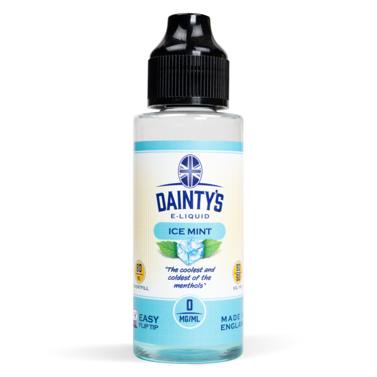 Ecovape Dainty's range Ice Mint flavour 80ml shortfill