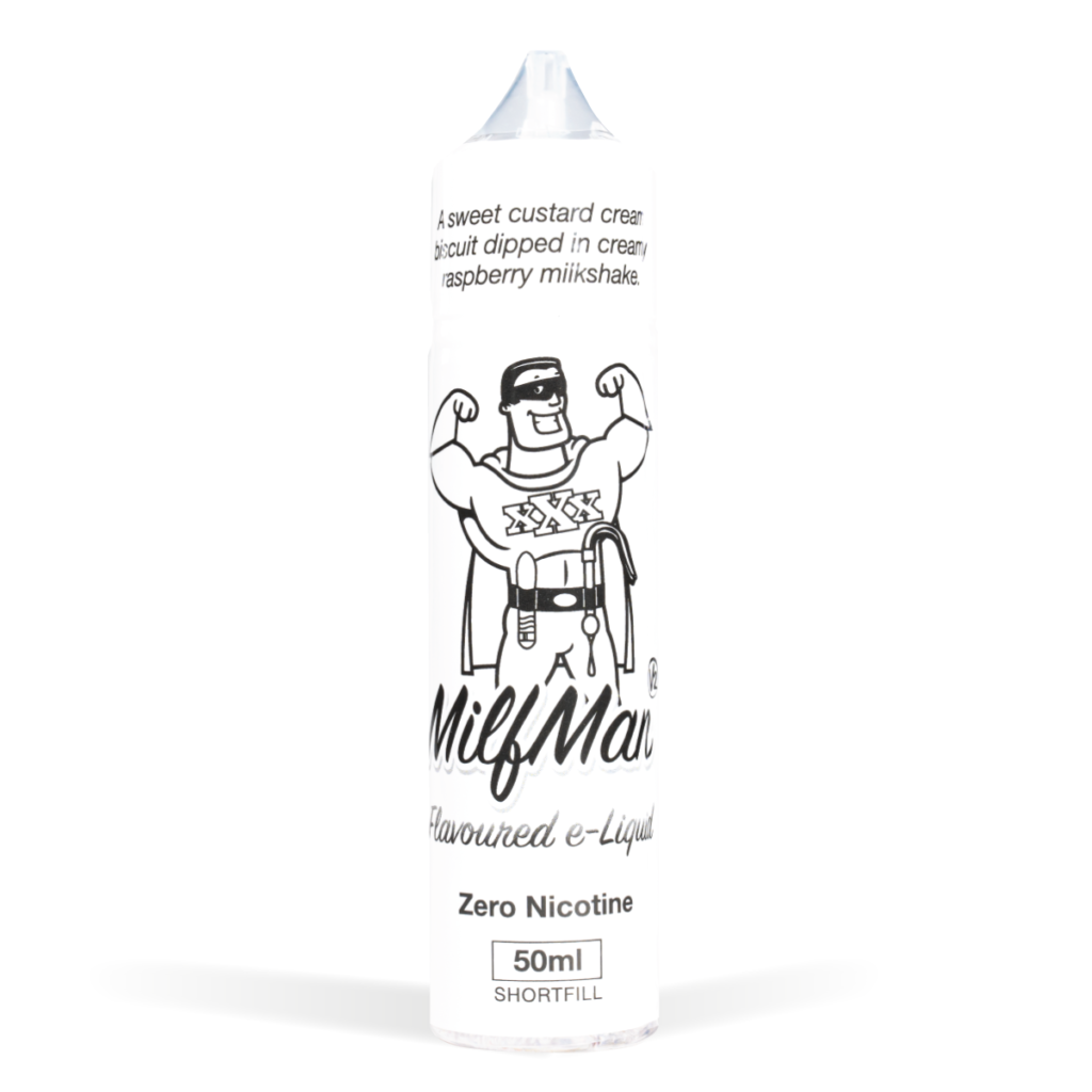 Eco Vape Milkshake Range Milfman 50ml shortfill 75/25