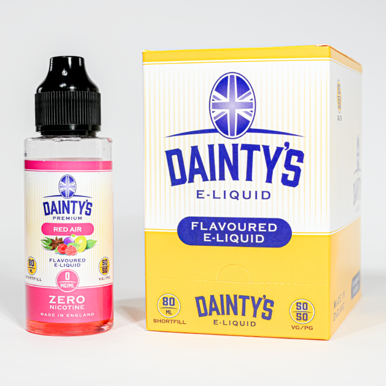 Ecovape Dainty's range Red Air flavour 80ml shortfill