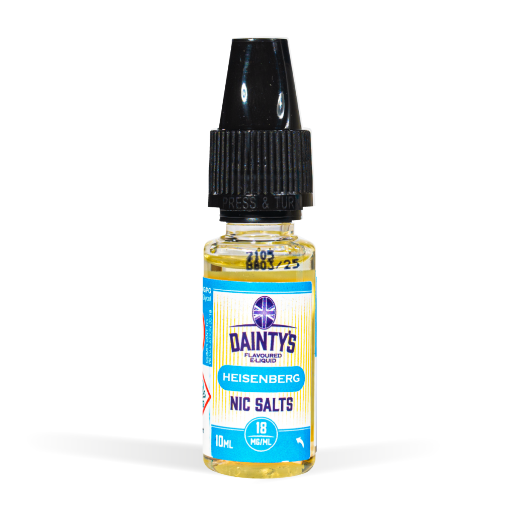 Dainty's 10ml vape liquids nic salt blueberg flavour for uk wholesale