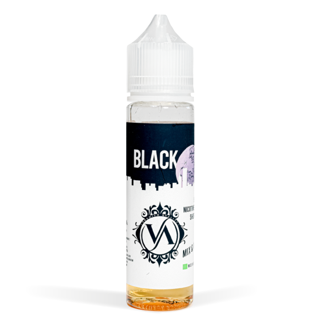 Valkiria 40ml Range Black Night Flavour White Background Studio Shot