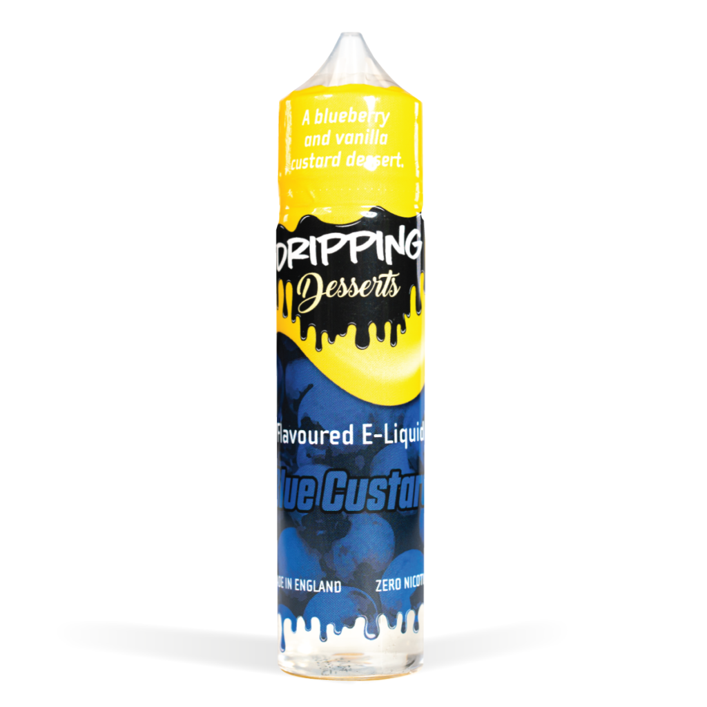 Eco vape Dripping range Blue Custard Flavour 50ml Shortfill