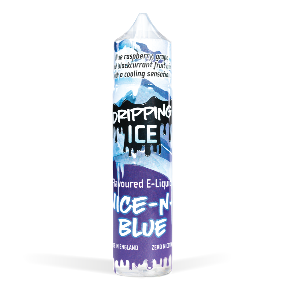 Eco vape Dripping range Nice n Blue Flavour 50ml Shortfill