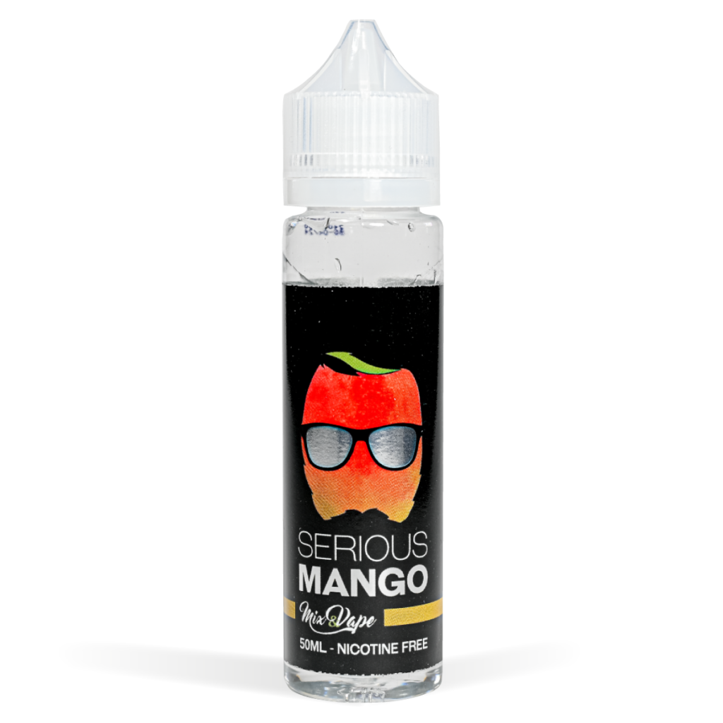 Seven Wonders 50ml Range Serious Mango Flavour White Background Studio Shot