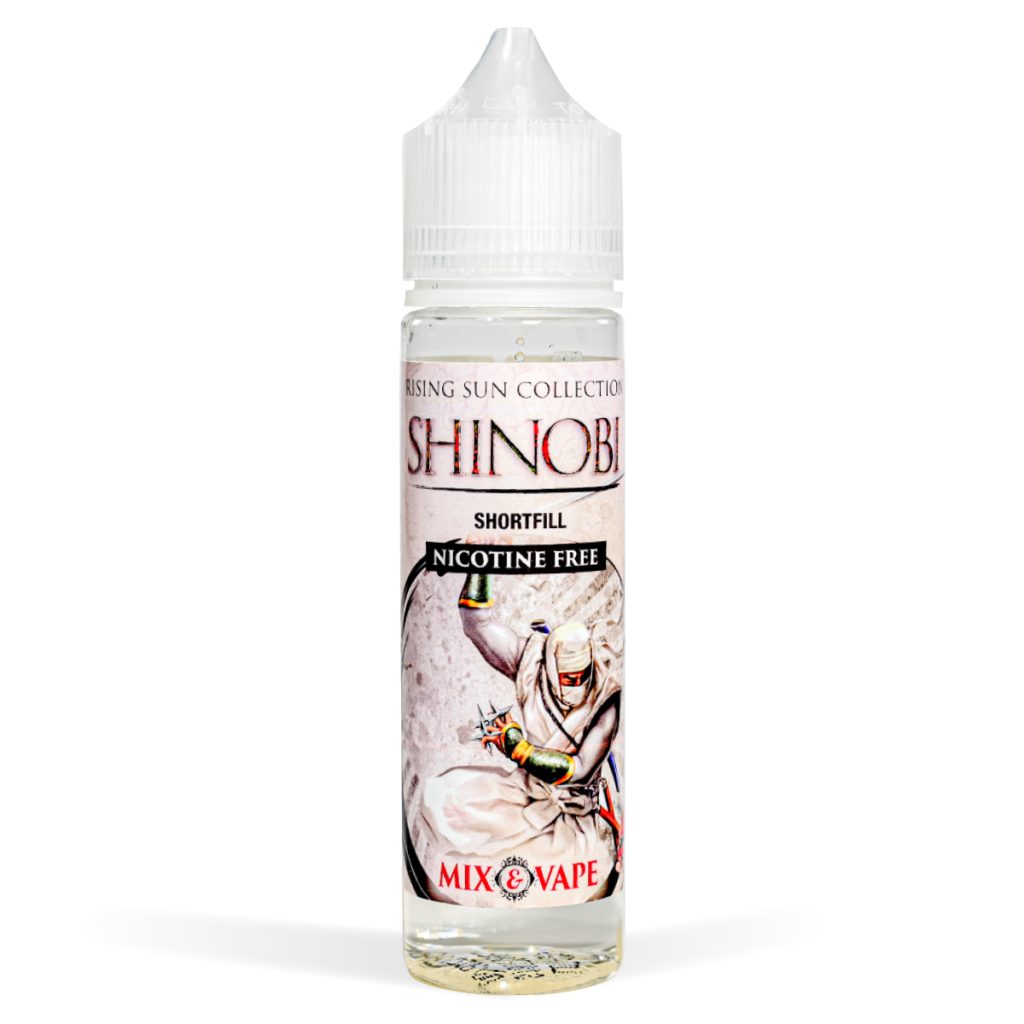 Valkiria 50ml Range Shinobi Flavour White Background Studio Shot