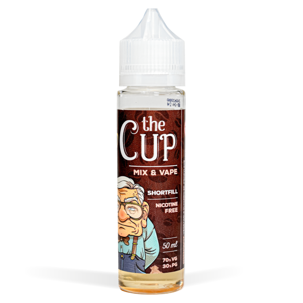 Vaporart 50ml Range The Cup Flavour White Background Studio Shot