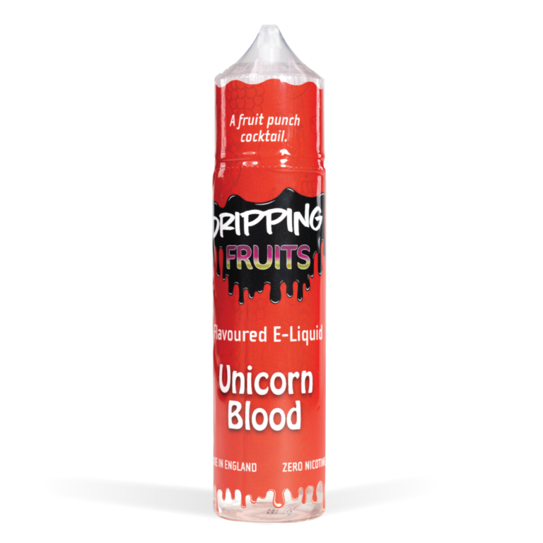 Eco vape Dripping range Unicorn Blood Flavour 50ml Shortfill