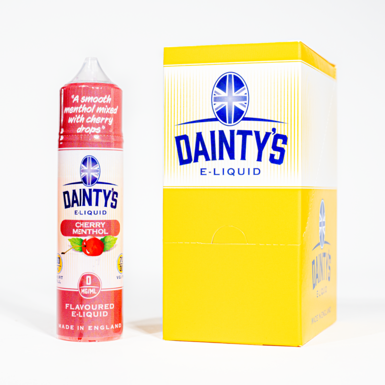 EcoVape Dainty's range Cherry Menthol 50ml Shortfill