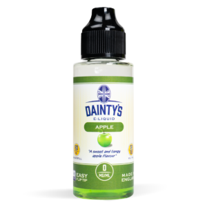 Ecovape Dainty's range apple flavour 80ml shortfill