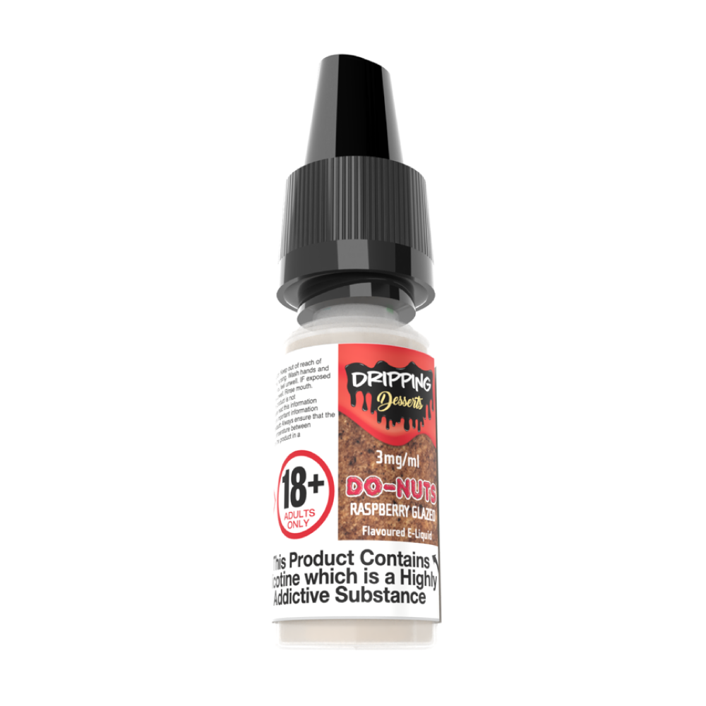 Bulk Buy 10ml Freebase Vape Liquid Wholesale - Dripping Range Do Nuts Raspberry Glazed