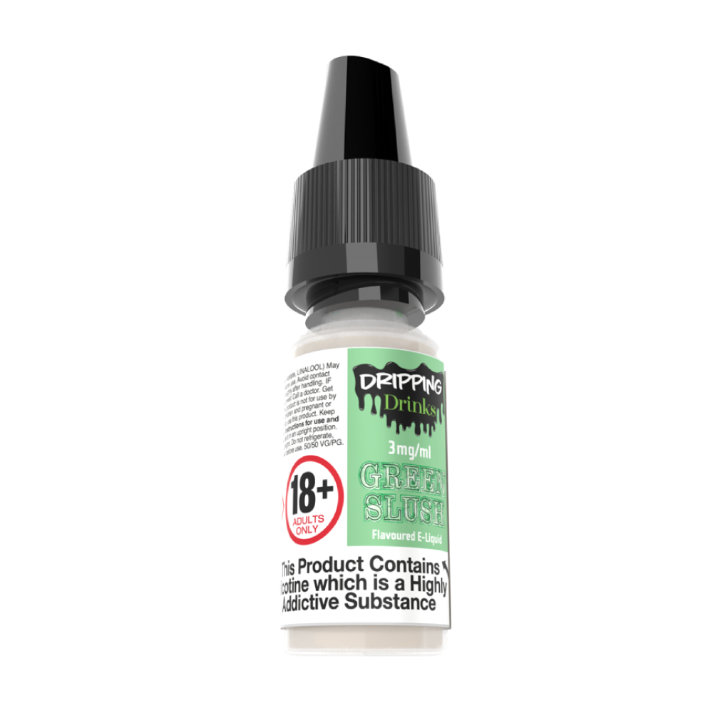 Bulk Buy 10ml Freebase Vape Liquid Wholesale - Dripping Range Green Slush