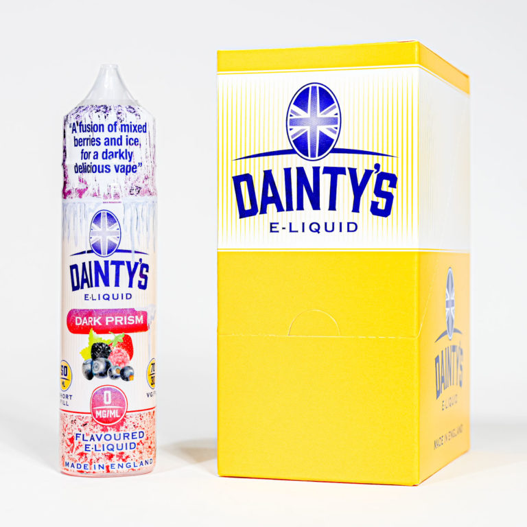 Dainty's ICE Dark Prism flavour