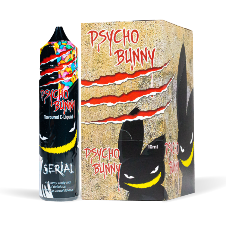 serial psychobunny box and bottle