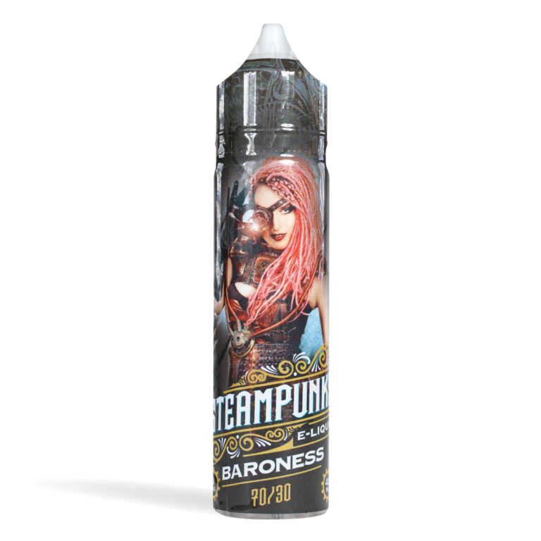 Eco vape Steampunk range Baroness Flavour 50ml Shortfill
