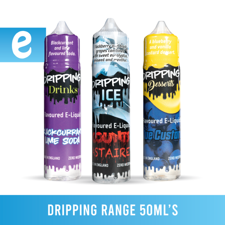 Dripping Range 50ml flavours