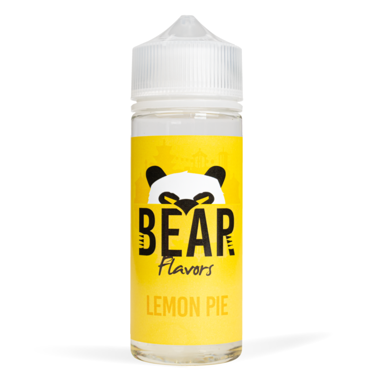 Eco Vape Bear Panda Lemon Pie 100ml White Background