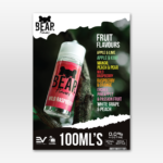 Bear 100ml Grizzly Flavour Menu A5