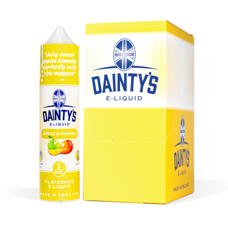 Dainty's Apple & Mango 50ml CDU White Background Studio Shot