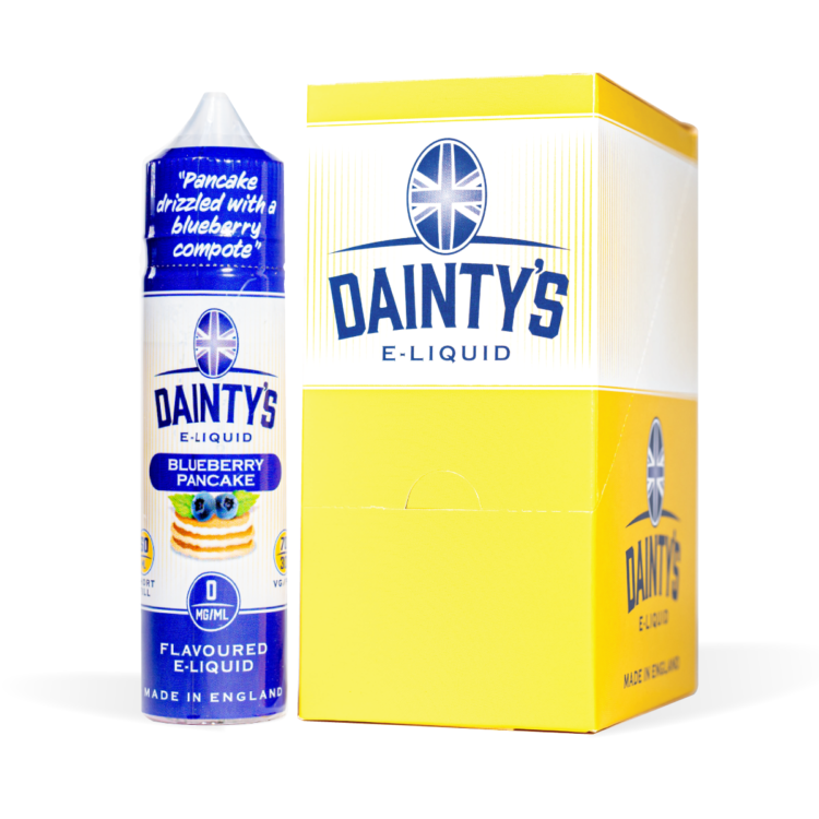 Dainty's Blueberry Pancake 50ml CDU White Background Studio Shot