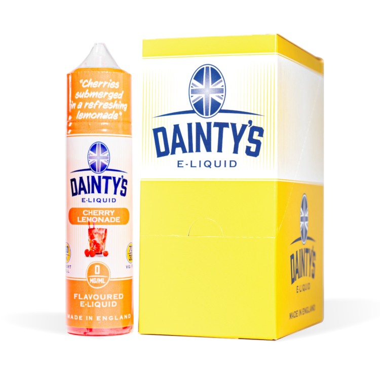 Dainty's Cherry Lemonade 50ml CDU White Background Studio Shot