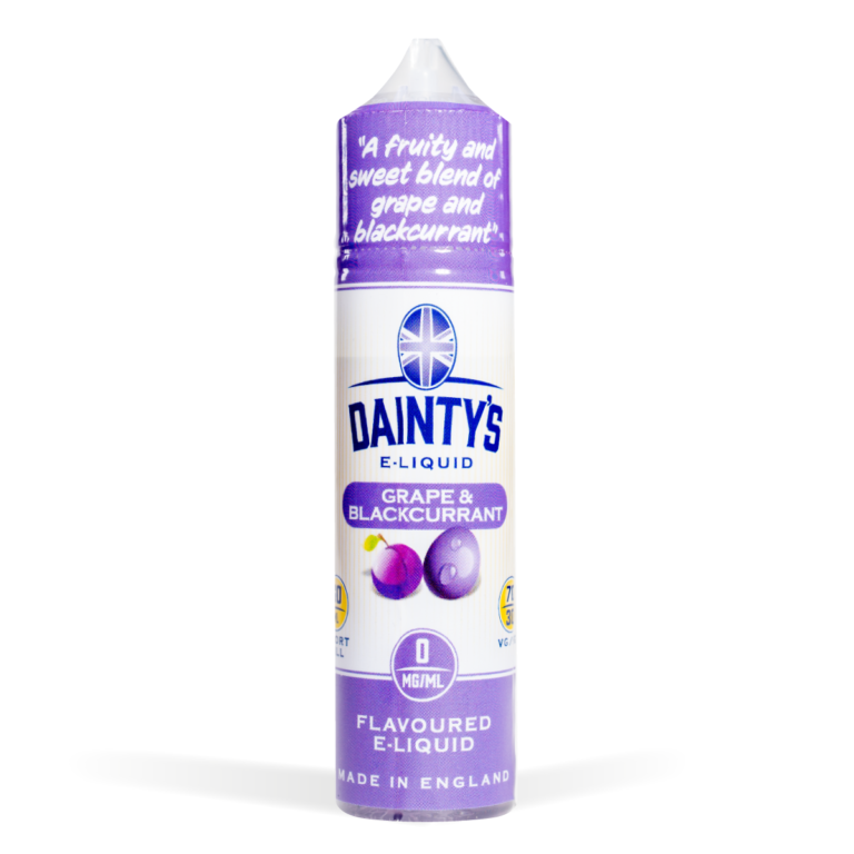 Eco Vape Dainty's Range Grape & Blackcurrant 50ml Shortfill