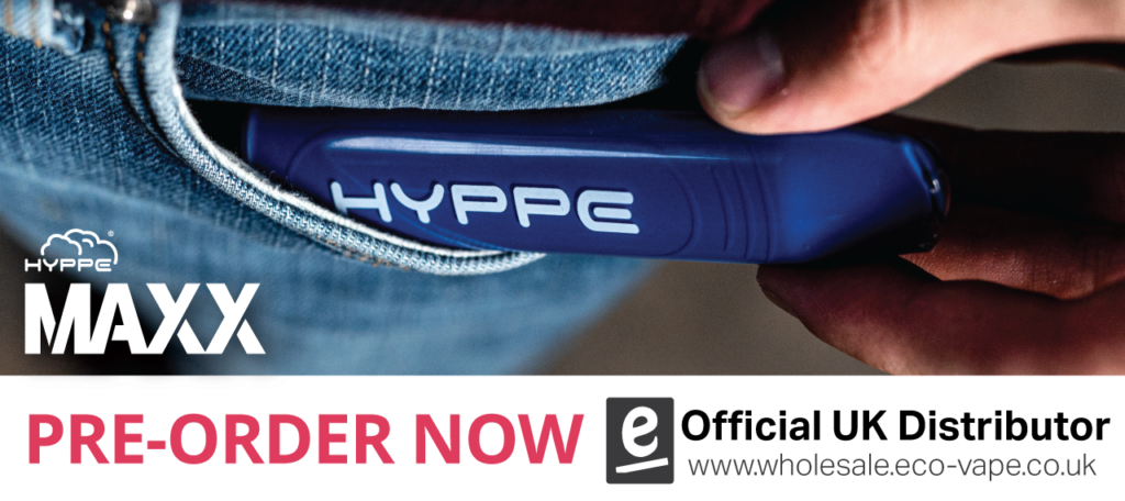 Pre Order the Hyppe Maxx disposable device