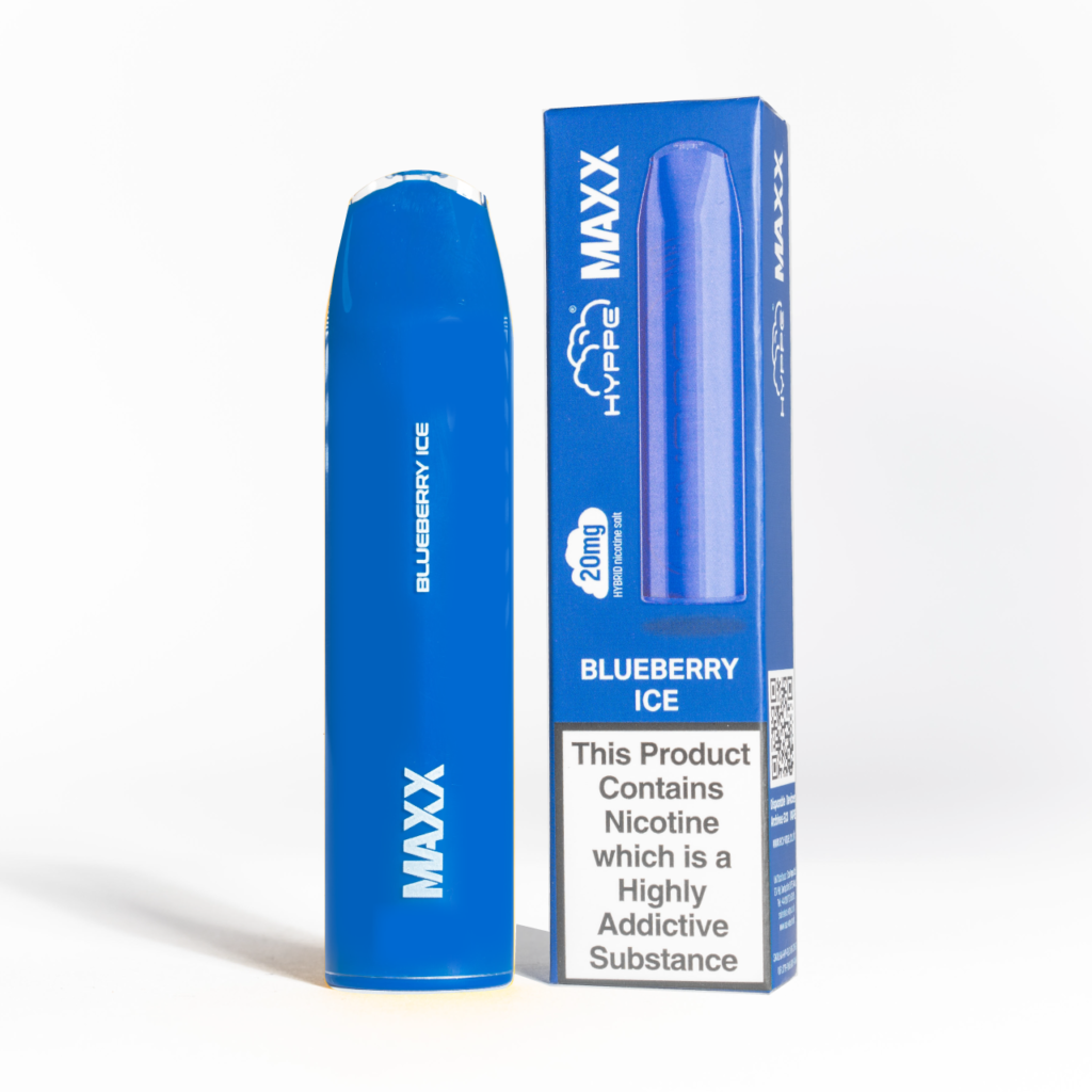 hyppe maxx disposable blueberry ice