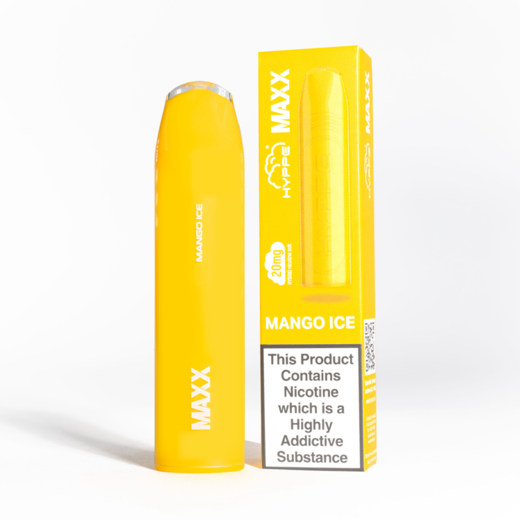 hyppe maxx disposable mango ice