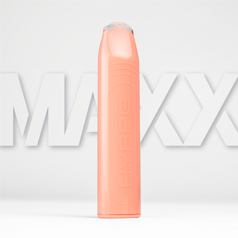 hyppe maxx disposable peach ice