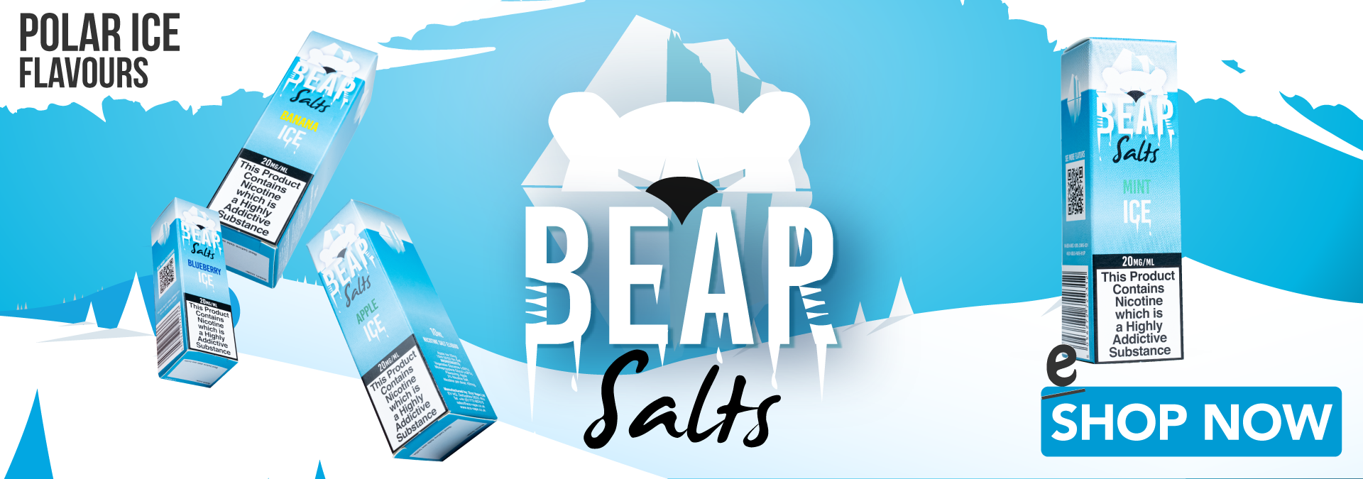 Bear Salts 10ml range