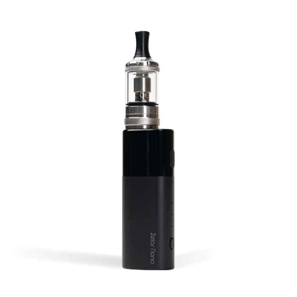 Aspire Zelos Nano Kit Black White Background Studio Shot