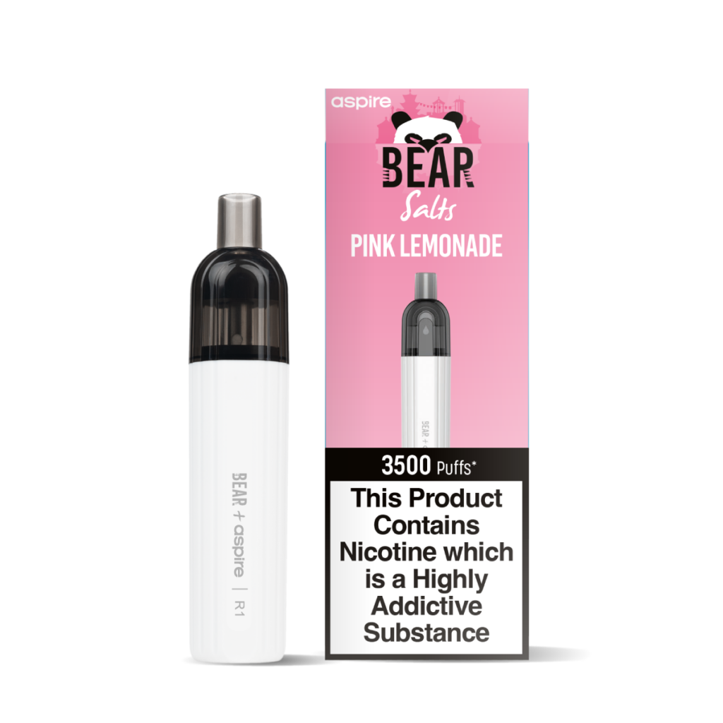 BEAR Panda Pink Lemonade Nic Salt in 10ml Bottle