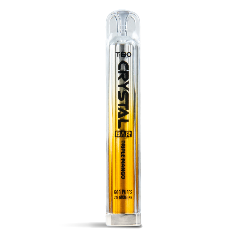 tbo crystal bar disposable vape triple mango