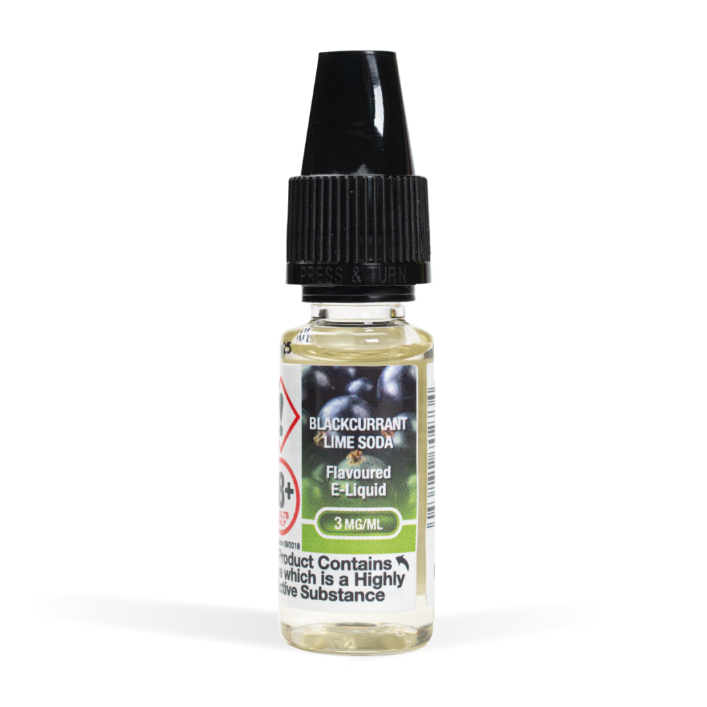 Blackcurrant Lime Soda EV 10ml vape liquid for UK wholesale