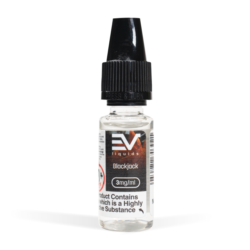 EV 10ml vape liquid Black Jack for UK Wholesale