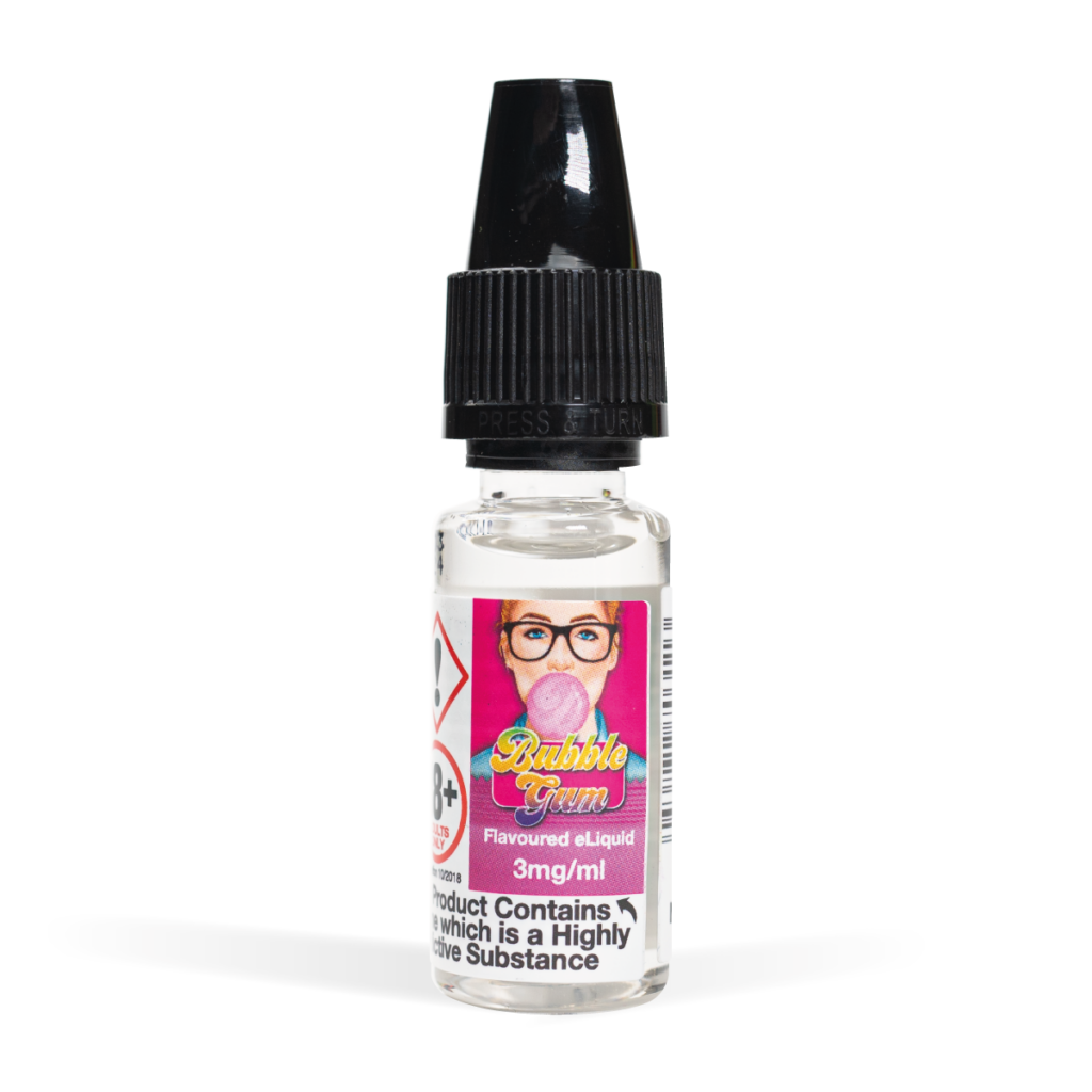 EV 10ml vape liquid Bubblegum for UK wholesale