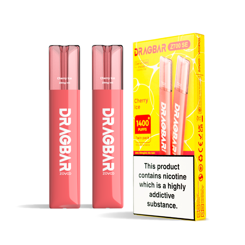 ZoVoo Drag Bar Z700 SE Disposable Vape Twin Pack Bulk UK