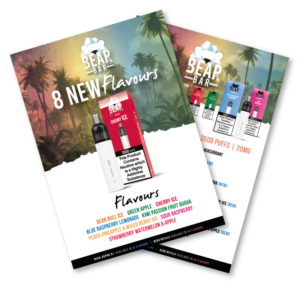 bear bar flavour menu
