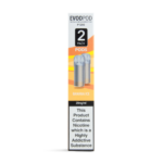 wholesale evod bar pod replacements pre-filled twin pack banana ice