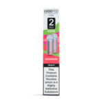 wholesale evod bar pod replacements pre-filled twin pack watermelon