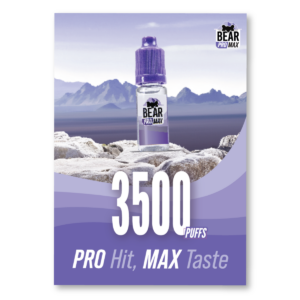 Bear Pro Max - 3.5K Puff A3 Poster