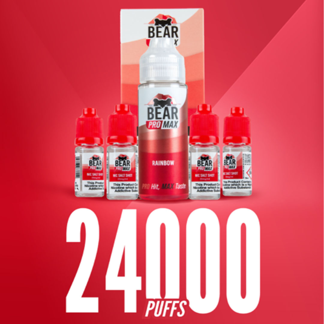 BEAR Pro MAX 75ml E-Liquids Feature Image 24K Puffs