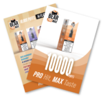 BEAR Pro MAX POS: 10k Puff Vape A5 Leaflet Front