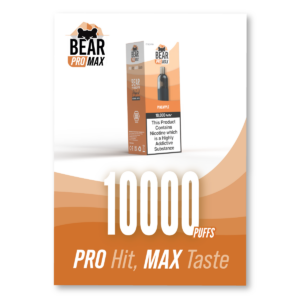 BEAR Pro MAX POS: 10k Puff Vape A3 Poster Front