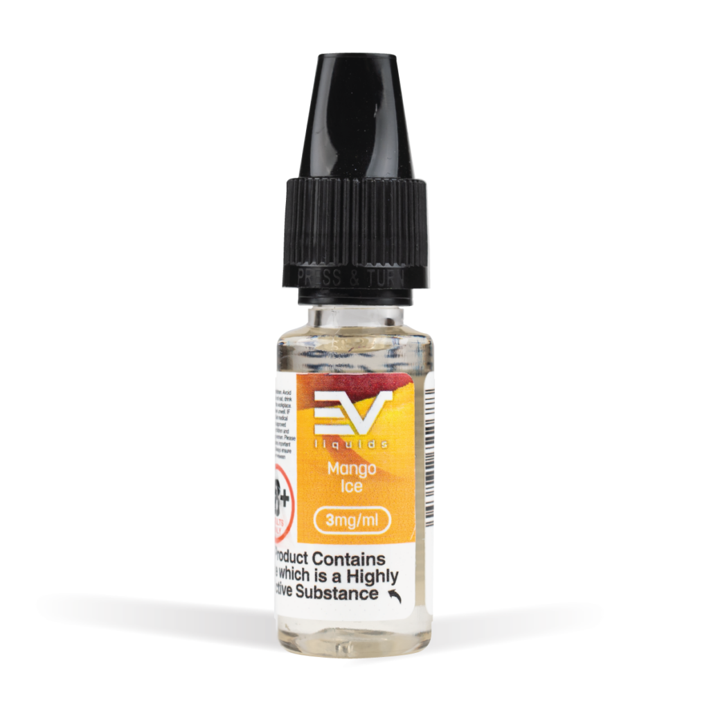 EV 10ml Vape Liquids Mango Ice for UK Wholesale