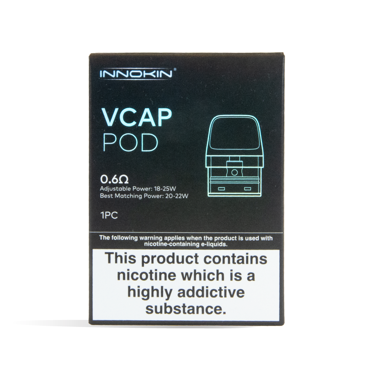 Innokin Vcap Pod Replacement (Single Pack) for UK wholesale