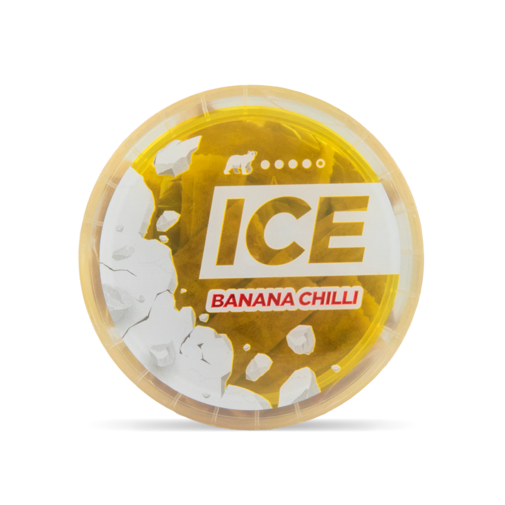 Banana Chilli 12mg Bulk Buy ICE Nicotine Pouches for UK Wholesale