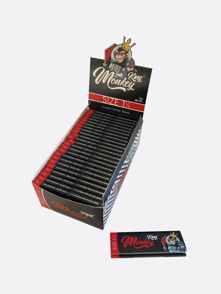 Bulk Buy Monkey King White Medium Rolling Papers for UK Wholesale