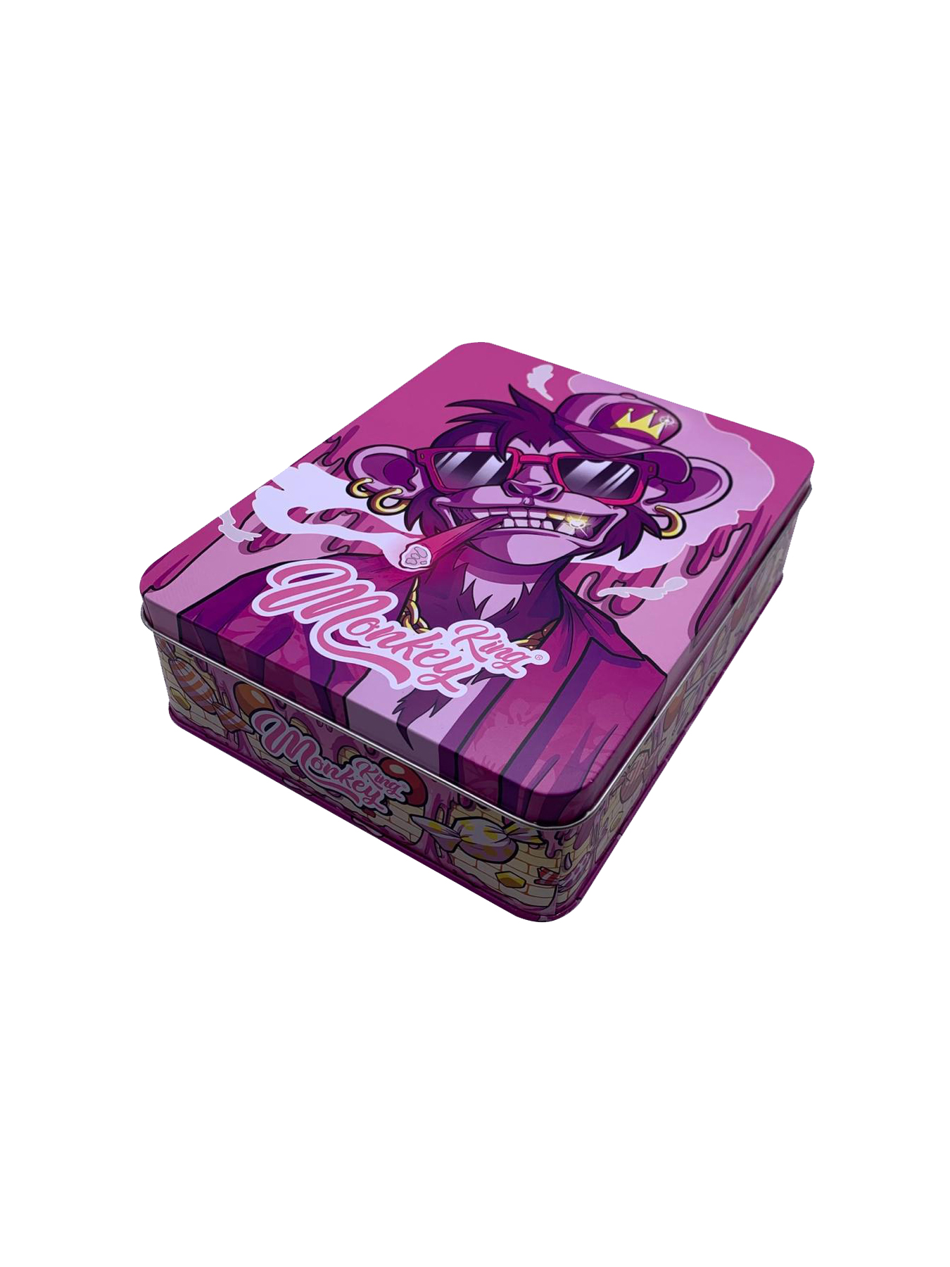 Bulk Buy Pink Large Metal Storage Box for Smoking Materials - UK Wholesale