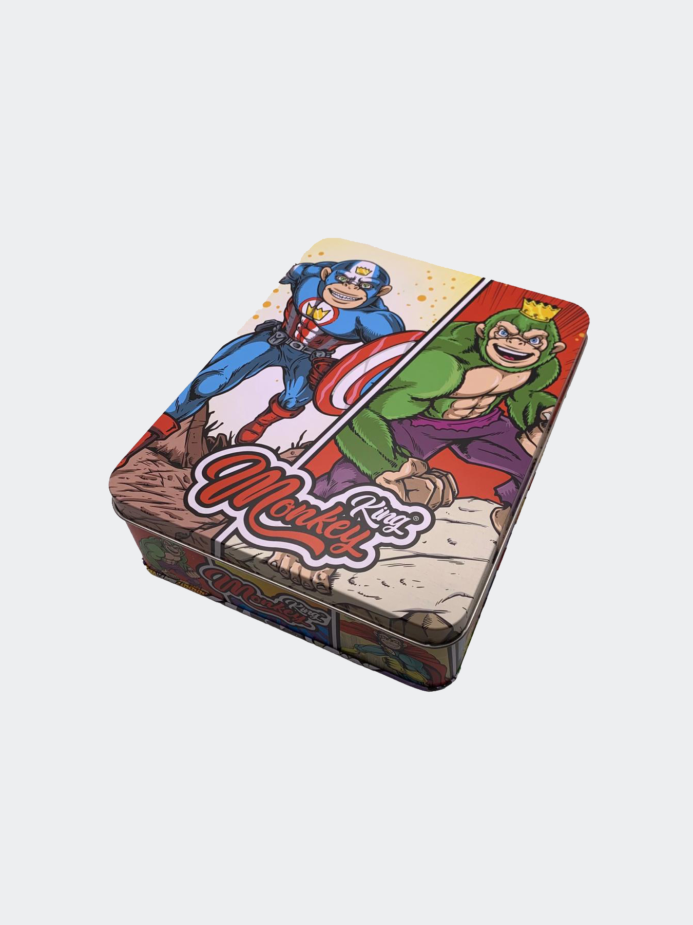 Bulk Buy Super Heroes Large Metal Storage Box for Smoking Materials - UK Wholesale